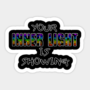 Inner Light Showing Sticker